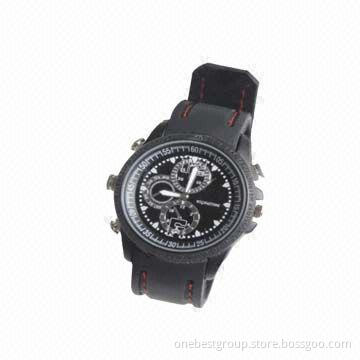 Hidden Watch Camera, Built-in Durable Lithium Battery, Supports 2 to 16GB High-sensitivity TF Card